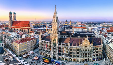 München und andere süddeutsche Städte bieten optimale Studienbedingungen.